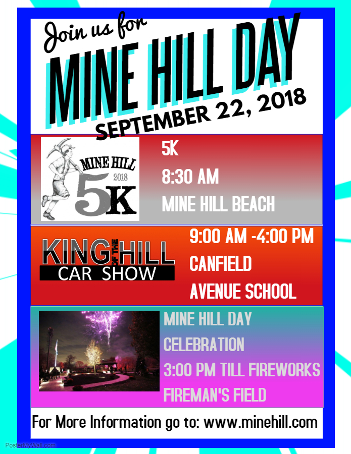 Mine Hill Day Flyer Mine Hill Township